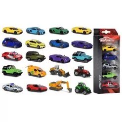 Majorette Set 5 Cars 4 Assorted