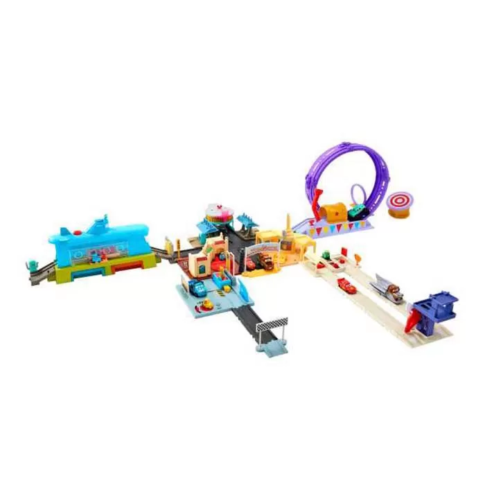 Mattel Games Disney And Pixar On The Road Showtime Loop Playset 2 Mattel Games Disney And Pixar On The Road Showtime Loop Playset - Image 2