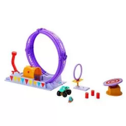 Mattel Games Disney And Pixar On The Road Showtime Loop Playset
