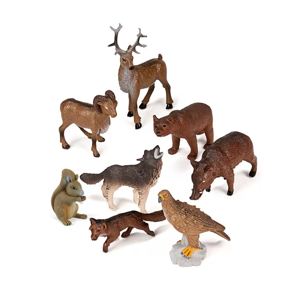 Miniland Animal Figures Forest 8 Units 1 Miniland Animal Figures Forest 8 Units
