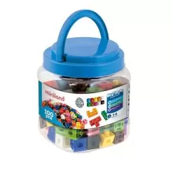 Miniland Cubes 2 Cm 100 Units