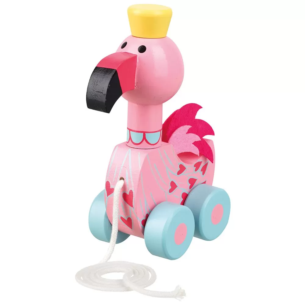 Nici Flamingo Pull Along 1 Nici Flamingo Pull Along