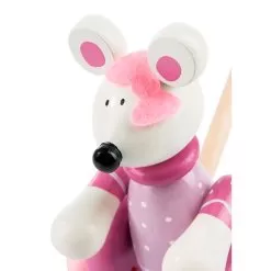 Nici Pink Mouse Push Along -Toy Shop nici pink mouse push along 2