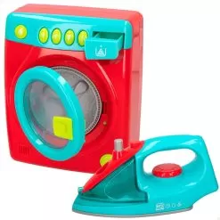 Playgo Toy Ironing And Wahsing Machine Set