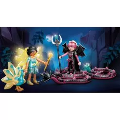 Playmobil Crystal Fairy And Bat Fairy With Soul Animal -Toy Shop playmobil crystal fairy and bat fairy with soul animal 2