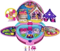 Polly Pocket House And Park Game With Bag