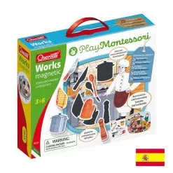 Quercetti Play Montessori Works Magnetic