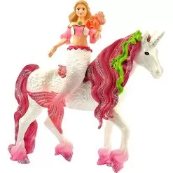 Schleich Bayala Mermaid Feya On Unterwater Unicorn