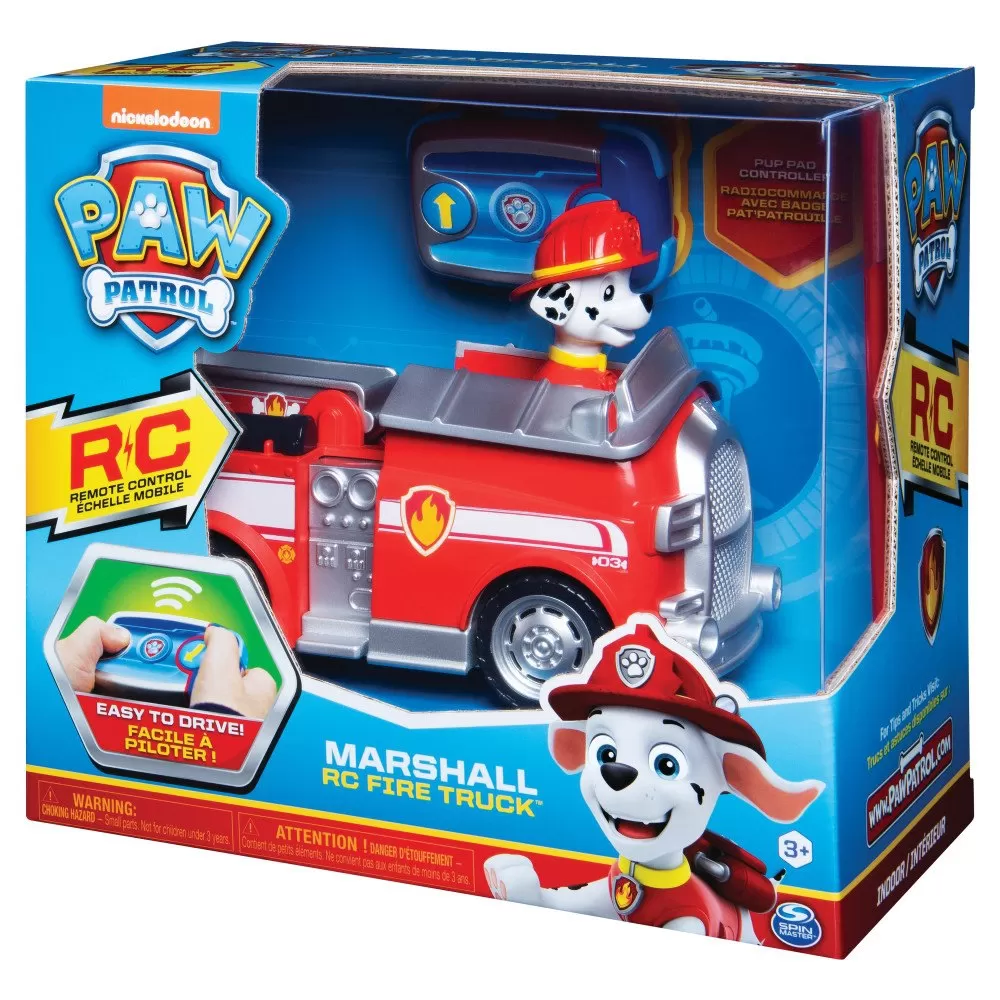 SPIN MASTER Paw Patrol Marshall Remote Control Fire Truck 4 SPIN MASTER Paw Patrol Marshall Remote Control Fire Truck - Image 4