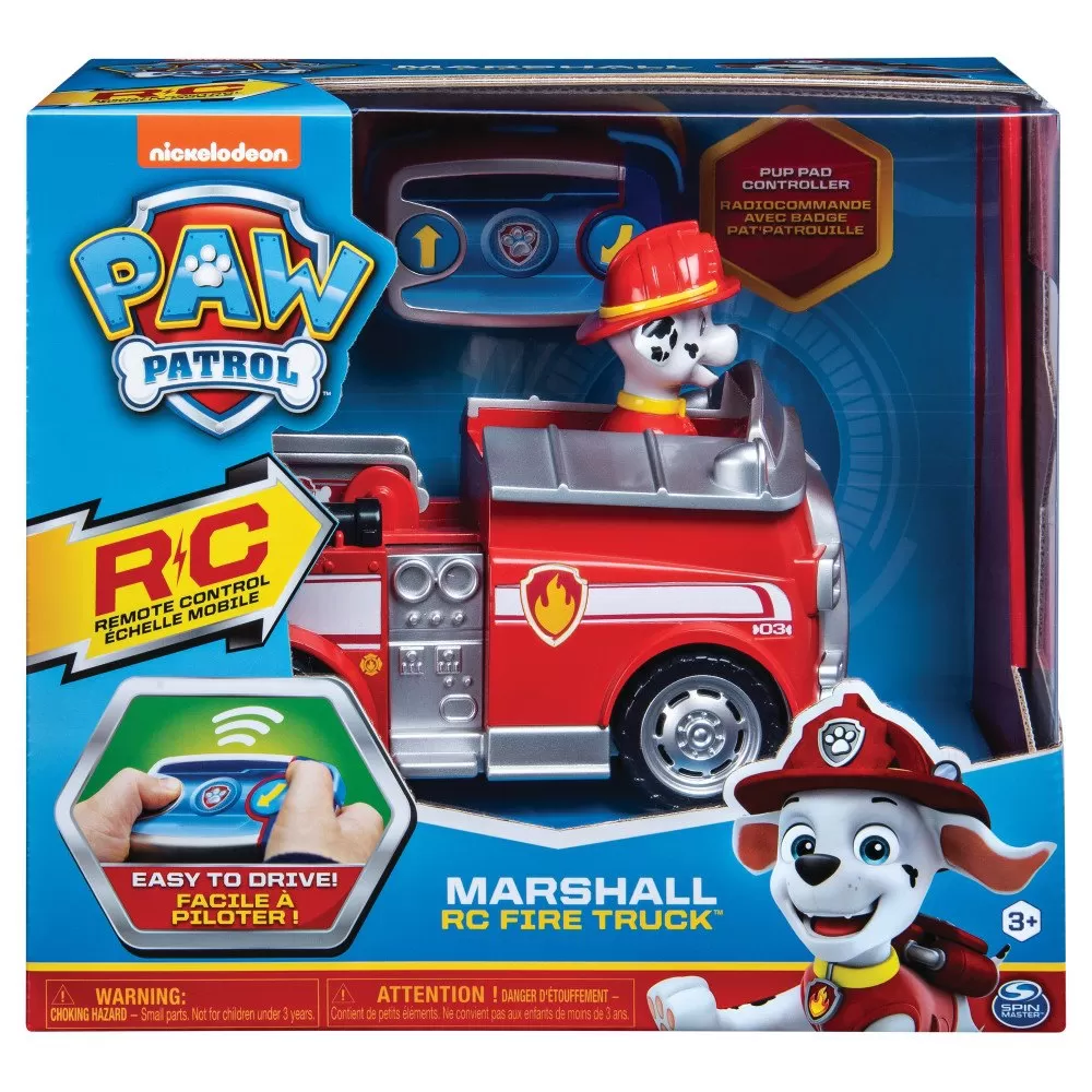SPIN MASTER Paw Patrol Marshall Remote Control Fire Truck 1 SPIN MASTER Paw Patrol Marshall Remote Control Fire Truck