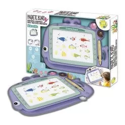 Blue Magnetic Blackboard 2 In 1