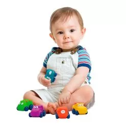 Set Of 5 Mini-Monsters Cars -Toy Shop tachan set of 5 mini monsters cars 3