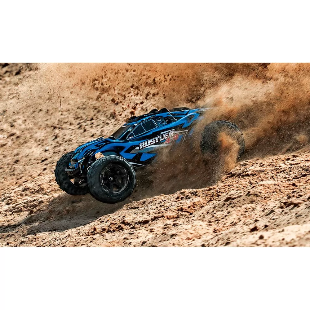 Traxxas Rustler 4x4 RTR Remote Control Car With Battery And Charger 5 Traxxas Rustler 4x4 RTR Remote Control Car With Battery And Charger - Image 5