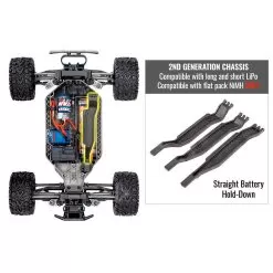Traxxas Rustler 4X4 VXL 1:10 Offroad Monster Remote Control Car -Toy Shop traxxas rustler 4x4 vxl 110 offroad monster remote control car 13