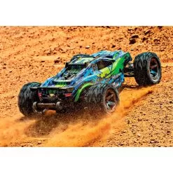 Traxxas Rustler 4X4 VXL 1:10 Offroad Monster Remote Control Car -Toy Shop traxxas rustler 4x4 vxl 110 offroad monster remote control car 4