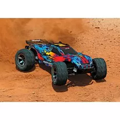 Traxxas Rustler 4X4 VXL 1:10 Offroad Monster Remote Control Car -Toy Shop traxxas rustler 4x4 vxl 110 offroad monster remote control car 6