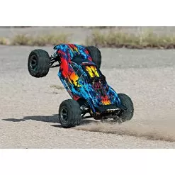 Traxxas Rustler 4X4 VXL 1:10 Offroad Monster Remote Control Car -Toy Shop traxxas rustler 4x4 vxl 110 offroad monster remote control car 7