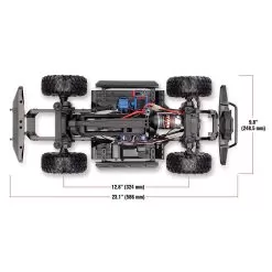 Traxxas TRX-4 1/10 Scale Trail Rock Crawler Defender Remote Control Car 27 Traxxas TRX-4 1/10 Scale Trail Rock Crawler Defender Remote Control Car -Toy Shop traxxas trx 4 1 10 scale trail rock crawler defender remote control car 12
