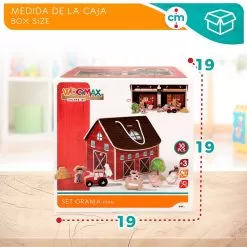 Portable Wooden Farm 8 Pieces -Toy Shop woomax portable wooden farm 8 pieces 6