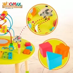 Wooden Activity Table 10 Wooden Activity Table -Toy Shop woomax wooden activity table 2