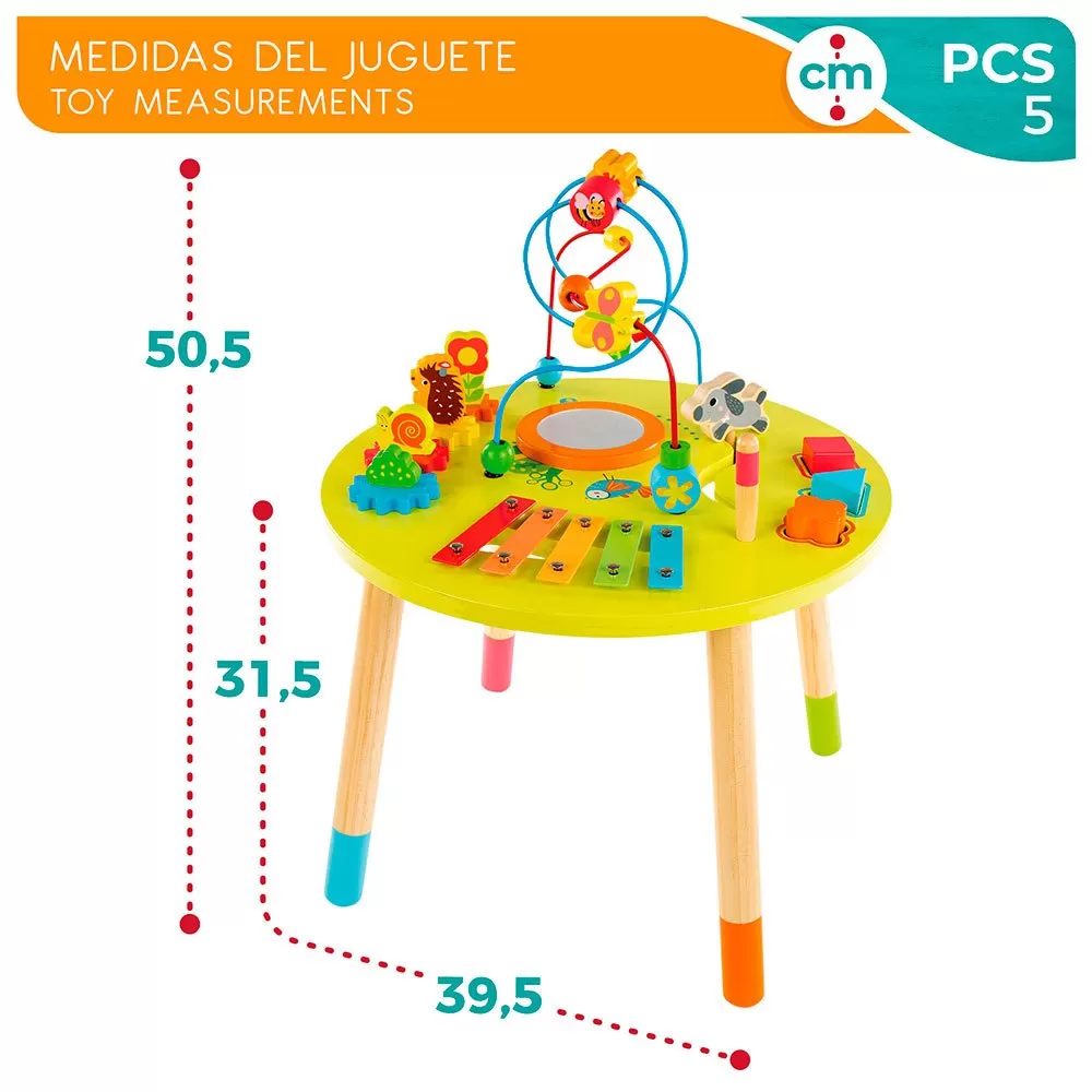 Wooden Activity Table 5 Wooden Activity Table - Image 5
