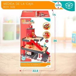 Wooden Fire Station -Toy Shop woomax wooden fire station 5